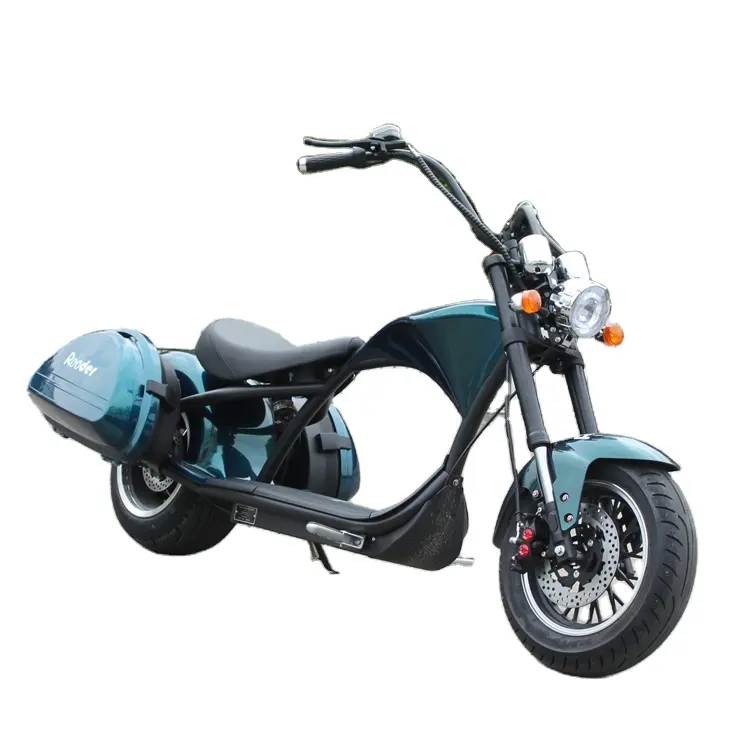 Ciclomotore roller mangoseen m2 m8 Rooder M1 2000W 60V 30Ah chopper style scooter elettrico per moto citycoco eu warehouse