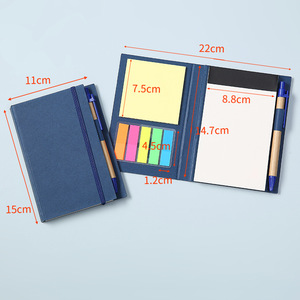 Quaderno di lavoro con penna per professionisti impegnati, diario di convenienza multifunzionale - Product Image 5