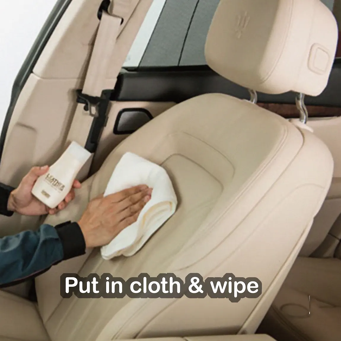 Acessórios de limpeza de couro produtos de limpeza para cuidados com o carro no atacado