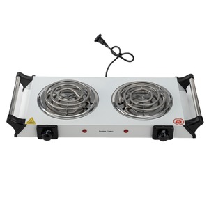 厨房烹饪用热两板电炉操作简单2燃烧器家用铁壳电磁炉 - Product Image 1