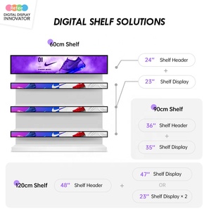 Ультра широкий экран ЖК-дисплей Digital Signage облако дистанционное управление Wi-Fi управление магазином дисплей полка край растянутый дисплей монитор - Product Image 4