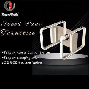 Melhor Preço Aço Inoxidável Dual-Direction Face Recognition Speed Lane Turnstile para Office Building
