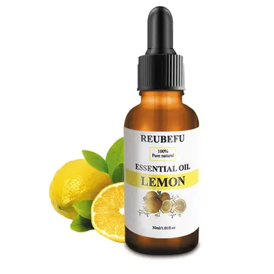 Aixin óleo essencial de limão terapêutico, puro e natural, para aromaterapia, limpeza de pele doméstica, rótulo privado de 30ml