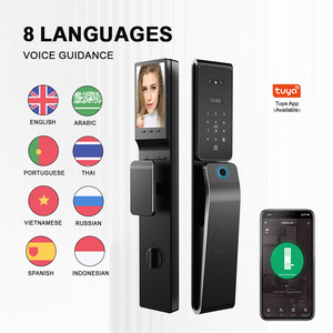 3D ล็อคจดจำใบหน้าปลดล็อคลายนิ้วมือสมาร์ทประตูล็อคประตูอัจฉริยะ Tuya - Product Image 2