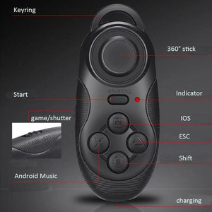 ミニワイヤレスMocute 032 BTリモコンゲームパッドカメラシャッターマウスコントローラーAndroid 3DメガネTV BO - Product Image 6