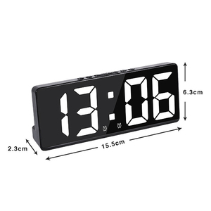 Пластиковые светодиодные цифровые настольные часы - Product Image 4