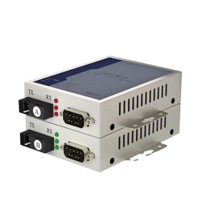 RS-232พอร์ตอนุกรม DB9ถึง20กม. โหมดเดียวไฟเบอร์มีเดียคอนเวอร์เตอร์พร้อม sc/fc/st สำหรับเครือข่าย IP และโมเด็มไฟเบอร์ - Product Image 1