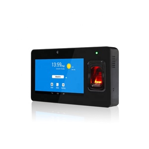 Dispositivo biométrico inalámbrico con tarjeta Sim Android, dispositivo de asistencia con huella digital - Product Image 1
