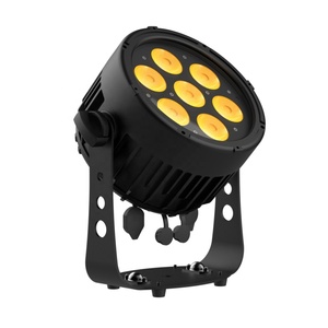 CE RoHS 140W Waterproof <strong>LED</strong> Par Light 7x20W RGBCLA Show Stage Lights Outdoor DJ Par Can with IR Remote/Auto/Sound Active/DMX - Product Image 1