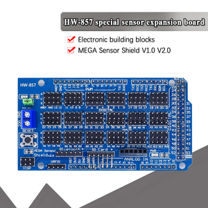 MEGA Sensor Shield V1.0 V2.0 Spezielle Erweiterungs entwicklungs platine MEGA 2560 Sup IIC SD Roboter teile DIY