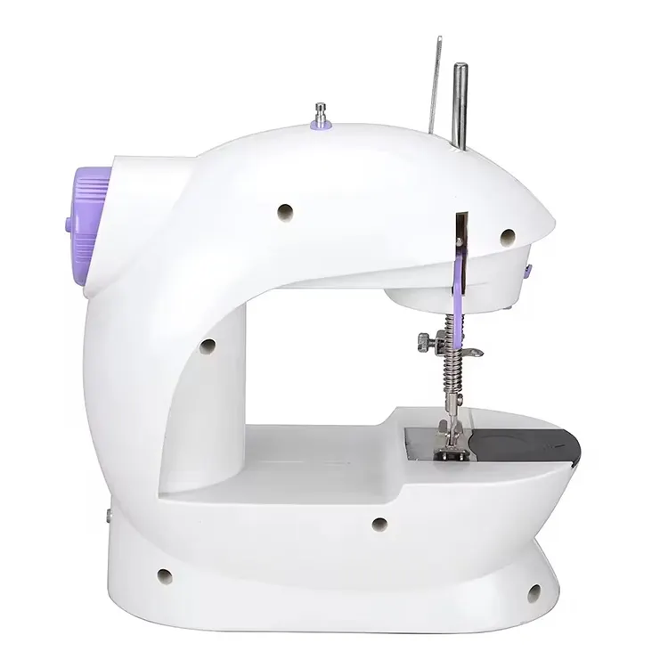 Fabrika fiyat el Mini dikiş makinesi Mini boyutu uygun çok fonksiyonlu elektrikli taşınabilir dikiş makineleri