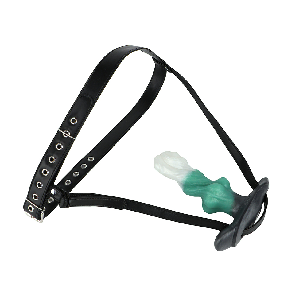 Leather belt-Green