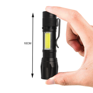 Flaş pil XP-G Q5 Zoom odak Mini Led el feneri Torch lambası fener 2000 lümen ayarlanabilir Penlight su geçirmez T6 Led ışık - Product Image 3