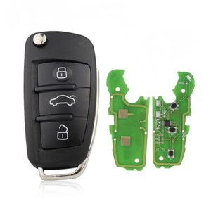 10x 202AD Model 3 düğmeler ASK 434MHz uzaktan anahtar 48 çip HU66 Audi Q3 araba akıllı anahtar araç uzaktan kumanda anahtarı için audi - Product Image 5