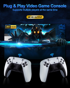 Ampown U9 Emulator2.4G kablosuz 4K oyun konsolu gamepad 64G 10000 + Video oyunları destek tak ve çalıştır çoklu cihaz - Product Image 4
