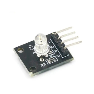Módulo RGB de 4 pines para electrónica inteligente, módulo de sensor LED RGB de tres colores y 3 colores,