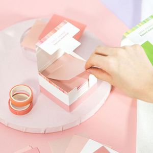Bloc de notas con diseño personal de empresa, cuadrícula de puntos cuadrados, papel grueso liso desnudo, bloque de notas adhesivas - Product Image 2