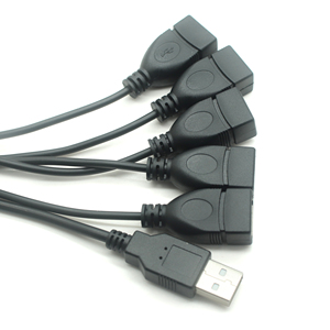 สายต่อ USB ความเร็วสูง, สาย USB ตัวผู้กับยูเอสบีหัวต่อตัวเมียสายรับส่งข้อมูล5 Lead - Product Image 4