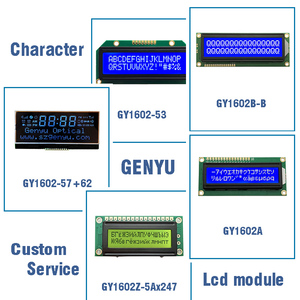 Módulo Lcd Oem, luz trasera azul, amarillo y verde, 16 caracteres, 2 líneas, 1602 Cog, 20X4, 16X2, 8X1, 0801 Lcd, 4X20, 16X4 - Product Image 4