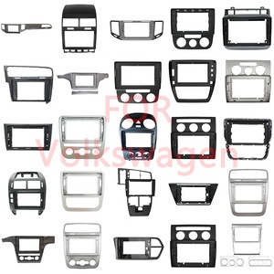 Android Universal Car DVD Player Frame for 2024 <strong>CITROEN</strong> <strong>C3</strong> 9INCH, UV BLACK Car Video Panel Car Radio Stereo Player Frame - Product Image 3