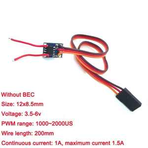 Micro 1A двунаправленная щетка DC 5V Электронный контроллер скорости контроллер Лебедка Монтажная плата для радиоуправляемой модели игрушечного автомобиля самолета 360 - Product Image 6