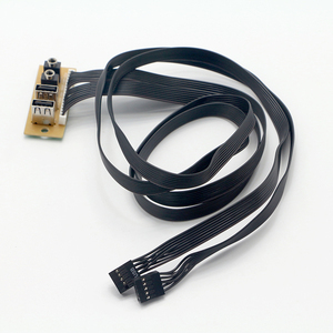 Accesorios de computadora Audio Mic Entrada Salida Cable de placa base USB dual para caja de computadora - Product Image 5