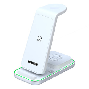 ไร้สายระบบแม่เหล็ก3 in 1สำหรับ iPhone Apple Watch airpod ที่ชาร์จแบบไร้สายอย่างรวดเร็ว - Product Image 6