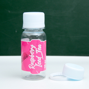 カスタムミニ2オンス60ml 3オンス100 ml 4オンス120ml小さな空のPETプラスチックジュースドリンクコンテナ蓋エネルギージンジャーショットボトルキャップ付き - Product Image 6