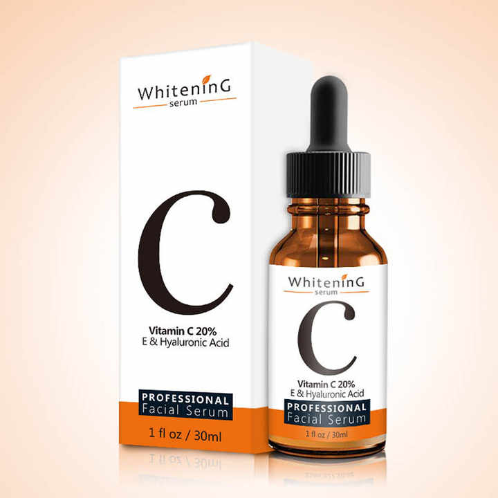 OEM Serum Wajah Asam Hialuronat, Serum Vitamin C Pemutih Anti Penuaan Organik Alami, Serum Wajah Perawatan Kulit Label Pribadi