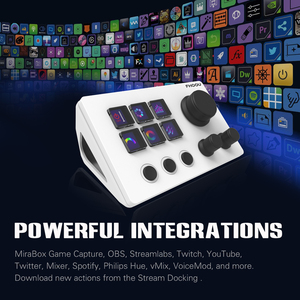 Mirabox N3 tastiera meccanica da Gaming 3 manopole multifunzione Mini Controller per tastiera Desktop per Webcast PS Console musicale regalo - Product Image 6