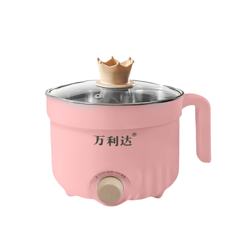 Pink-Single-pot(Non-stick/Stainless steel inner pot)