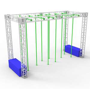 Bravo Giai Đoạn Chiến Binh Ninja Đảng Giải Trí Dịch Vụ Khung Dựa Trên Những Trở Ngại Nhôm Giàn - Product Image 6