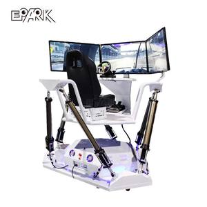 9D Realidad virtual seis Axis tres Pantalla VR Racing Simulator Máquina de juego de arcada Simulador de conducción - Product Image 4