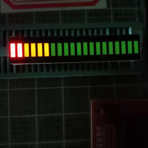 20 segment LED çubuk grafik üç renkli kırmızı + yeşil + sarı Houkem-105120-SRGY - Product Image 4