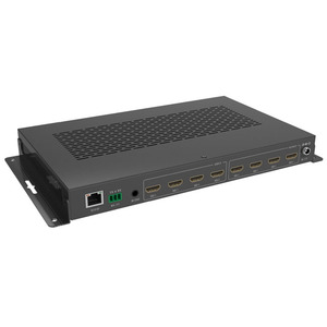 Conmutador de matriz sin costuras HDMI 4X4 de 18Gbps compatible con 2X2, 4X1 o 1X4, etc. Solución de pared de video Gestión EDID - Product Image 3