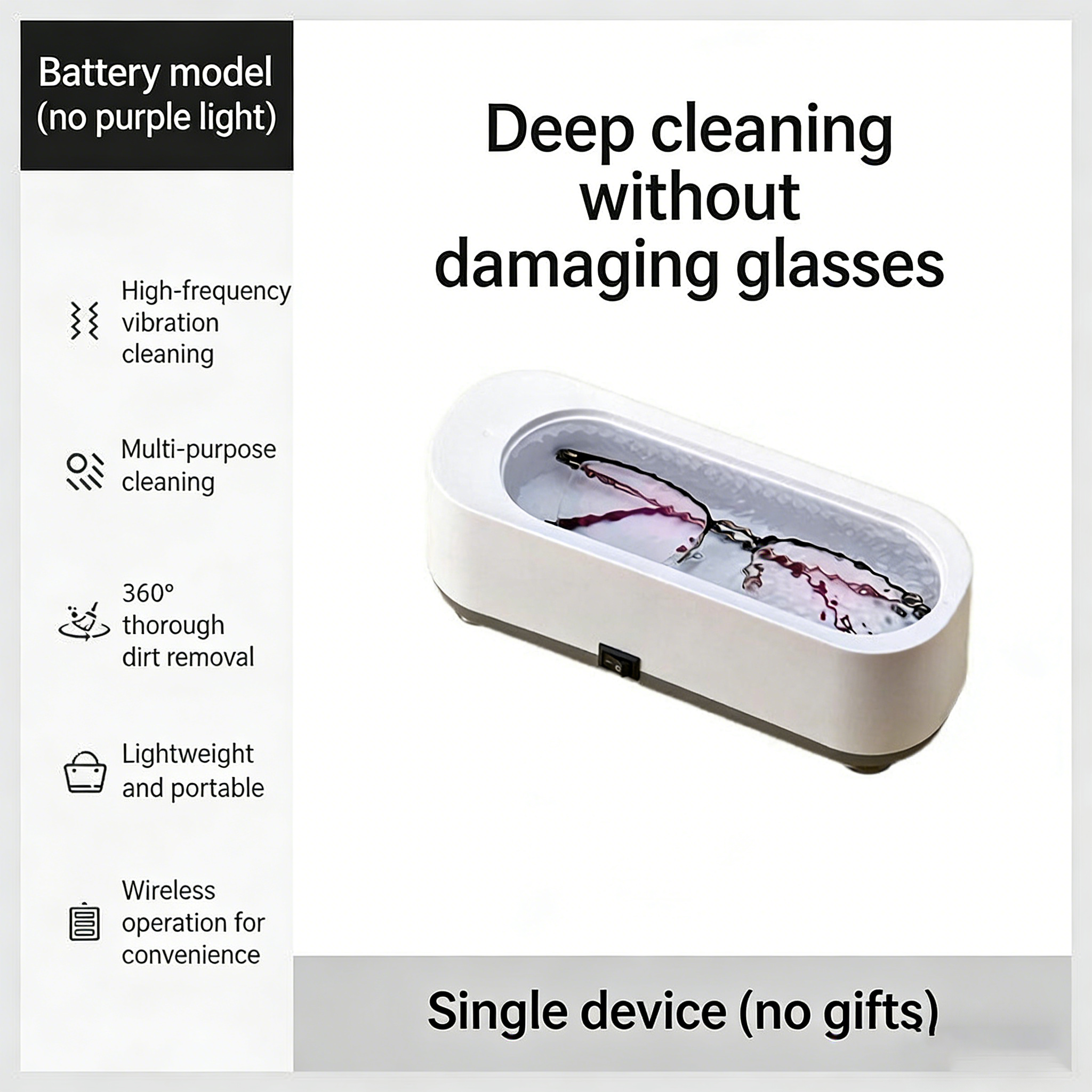 Cleaning machine-without battery