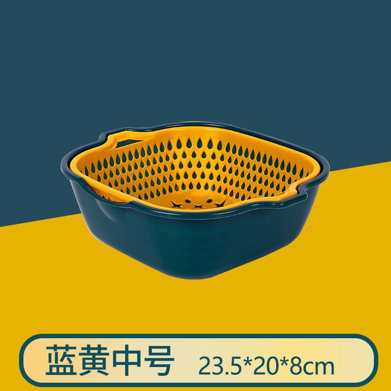 Yellow and blue medium