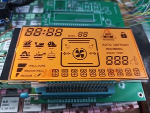 TN/STN/FSTN/VA Positive/Negative benutzer definierte Segment-LCD-Anzeige mit/ohne Hintergrund beleuchtung - Product Image 4