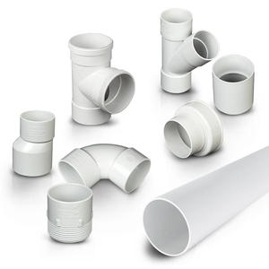 80-100 Nhà Máy Thiết Kế Tùy Chỉnh Bảo Vệ Môi Trường Nhựa Bán Buôn Kích Thước <span class=keywords><strong>PVC</strong></span> Chữ Thập Doanh Ống Phù Hợp Bìa Mặt Bích - Product Image 3