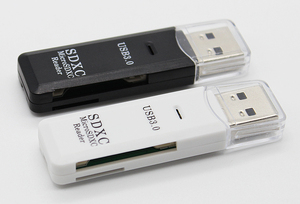 迷你高速二合一多卡读卡器USB 3.0，适用于微型SD tf卡内存闪存驱动器适配器 - Product Image 6