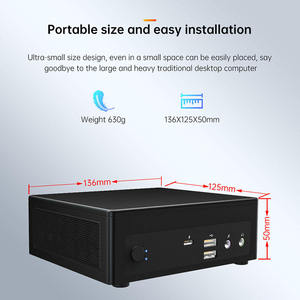 Auf Lager empfehlen Intel I9 10880H By02 Dp Typ C Kein RAM Kein Speicher Win 10 System Business Office PC Gaming Mini I9 Pc - Product Image 2