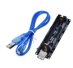 ESP32 ESP32S für Wemos für Raspberry Pi 18650 Batterieladeschild Board V3 Micro-USB-Anschluss Typ-A USB 0,5A für Arduino-Aufladung