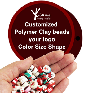 Customized Shape Pattern Polymer <strong>Clay</strong> &amp; Porcelain Beads Loose Beads Made From <strong>Mixed</strong> Colors Ceramic Diverse Color Options - Product Image 1