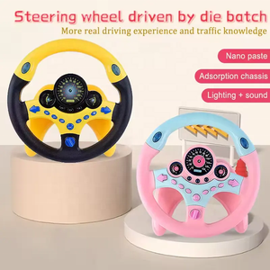 Simülasyon araba direksiyon prenses copilotu eğlenceli çocuk trafik biliş müzik hikayesi erken eğitim makinesi oyuncaklar - Product Image 2