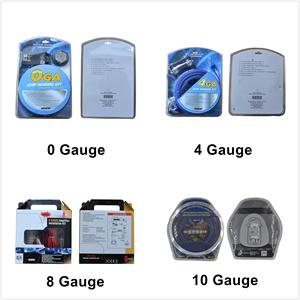 高性能アンプキット付きカーパワーケーブルオーディオ0 4 8 AWGゲージ裸銅ソフトPVCジャケット - Product Image 5