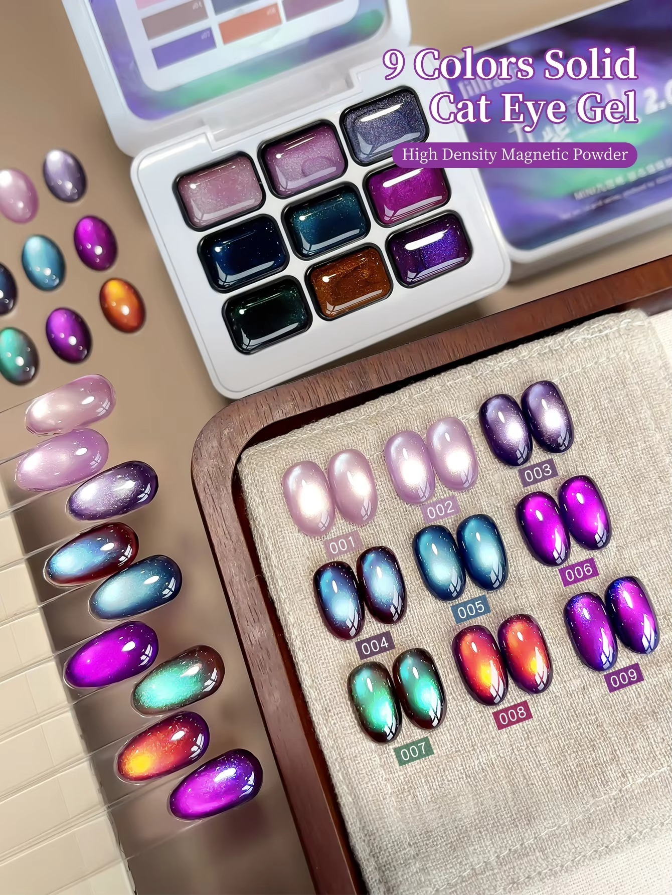9 Colors/Set