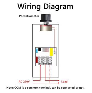10000W regolatori di tensione ad alta potenza SCR PWM Controller AC220V regolatore di alimentazione regolatore apparecchiature elettriche - Product Image 6