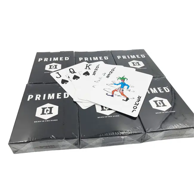 Stampa su ordinazione all'ingrosso della carta del gioco della fabbrica delle carte da gioco della mazza del pacchetto di qualità di plastica della carta da stampa all'ingrosso