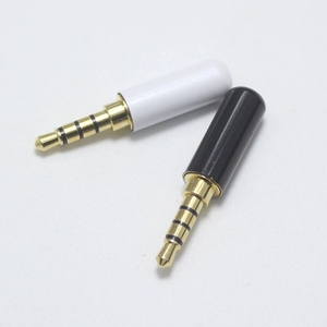 2,5/3,5mm 3/4 Polo hombre de enchufe de Audio RCA 2,5/3,5 Jack de auriculares doble reparación auricular conector de Cable - Product Image 2