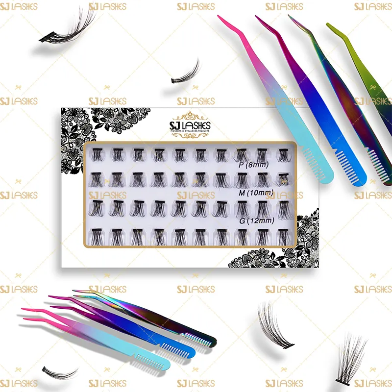 BESCHICHTUNGS DICHTUNG FÜR EYELASH BONDING FÜR DIY EYEL ASHES EXTENSIONS LANGLEBIGER KLEBER PERSÖNLICHER VERWENDUNG MIT SEGMENT LASH SET